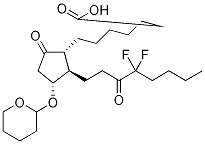 O-Tetrahydropyranyl Lubiprostone-d7 结构式