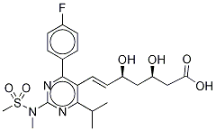 Rosuvastatin-3H 结构式