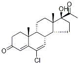 Chlormadinone-d6 结构式