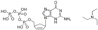 Carbovir Triphosphate TriethylaMine Salt 结构式