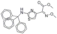 (Z)-2-(2-TritylaMinothiazol-4-yl)-2-MethoxyiMinoacetic Acid Methyl Ester 结构式