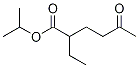 2-Ethyl-5-oxo-hexanoic Acid 1-Methylethyl Ester 结构式