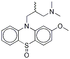 rac MethotriMeprazine-d6 Sulfoxide 结构式