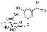 5-Carboxyresorcinol 3-O-β-D-Glucuronide 结构式