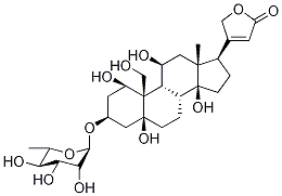 g-Strophanthin-d3 结构式