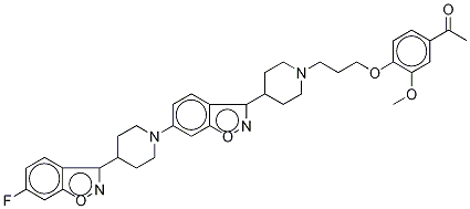 伊潘立酮二聚体杂质 结构式