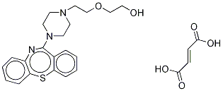 喹硫平-D8 结构式