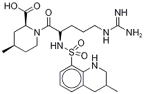 Argatroban-D3 结构式