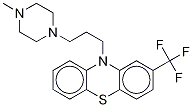 三氟拉嗪-D3二盐酸盐 结构式