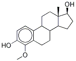 4-Methoxy-17b-estradiol-16,16,17-d3 结构式