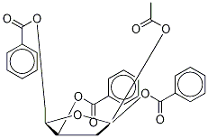 1-O-Acetyl-2,3,5-tri-O-benzoyl--D-ribofuranose-13C5 结构式