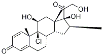 Beclomethasone-d5 结构式