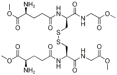 Glutathione Disulfide-13C4,15N2 结构式