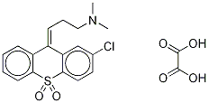 Chlorprothixene Sulfone Oxalate 结构式