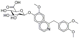 6-Demethyl Papaverine-d3 β-D-Glucuronide 结构式