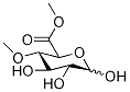 Methyl 4-O-Methyl-D-glucuronate 结构式