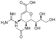 扎那米韦-13C,15N2 结构式