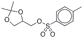 D,L-TOSYLISOPROPYLIDENEGLYCEROL-D5 结构式