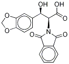 1,3-Benzodioxole-N-phthaliMido DL-threo-Droxidopa 结构式