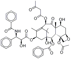 10-乙酰紫杉醇 结构式