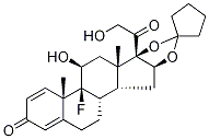 21-Desacetyl AMcinonide-D4 结构式