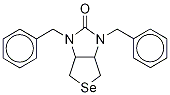 cis-N,N-Dibenzyl-tetrahydro-selenolo[3,4-d]iMidazol-2(3H)-one 结构式