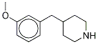 4-(3-Methoxybenzyl)piperidine-d4 结构式