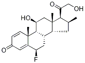 Fluocortolone-d3 结构式