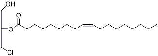 rac 2-Oleoyl-3-chloropropanediol-d5, 95% 结构式