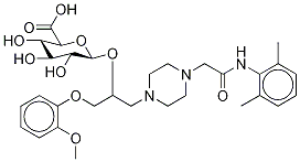 Ranolazine β-D-Glucuronide (Mixture of diastereoMers) 结构式