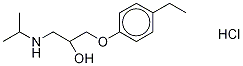 Des[4-(2-cyclopropylMethoxy)] Betaxolol-d5 Hydrochloride 结构式