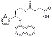 (S)-Duloxetine-d7 SuccinaMide 结构式