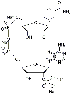 β-NADPH-13C5 TetrasodiuM Salt Hydrate 结构式