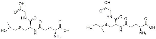 L-γ-GlutaMyl-S-(2-hydroxypropyl)-L-cysteinylgycine-d6 and   L-γ-GlutaMyl-S-(1-Methyl-2-hydroxyethyl)-L-cysteinylgycine-d6 结构式