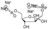 D-Fructose-6-13C 1,6-Bisphosphate Tetrasodium Salt Hydrate 结构式