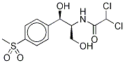 甲砜霉素-甲基-D3 标准品 结构式
