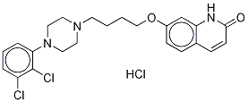 脱氢阿立哌唑盐酸盐-D8 结构式