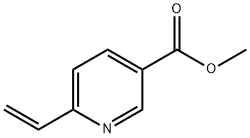 6-乙烯基烟酸甲酯 结构式