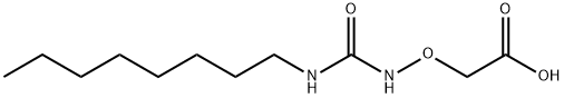 2-((3-Octylureido)oxy)acetic acid 结构式