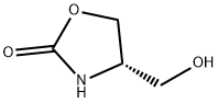 (S)-4-(羟甲基)噁唑烷-2-酮 结构式