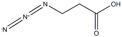 3-叠氮基丙酸 结构式