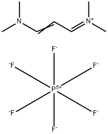 1,3-双(二甲基氨基)三亚甲六氟磷酸盐 结构式