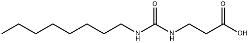 3-(3-Octylureido)propanoic acid 结构式