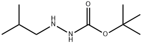 tert-Butyl 2-isobutylhydrazinecarboxylate 结构式