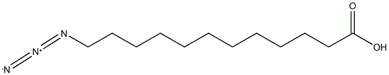 12-Azidododecanoic acid 结构式