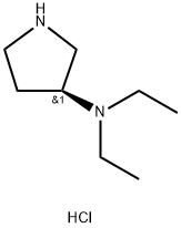 (S)-N,N-Diethylpyrrolidin-3-aMine dihydrochloride 结构式