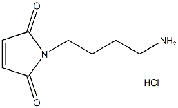 1-(4-氨基丁基)-1H-吡咯-2,5-二酮盐酸盐 结构式