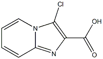 3-chloro-iMidazo[1,2-a]pyridin-2-carboxylic acid 结构式