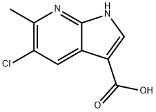 1H-Pyrrolo[2,3-b]pyridine-3-carboxylic  acid,  5-chloro-6-methyl-