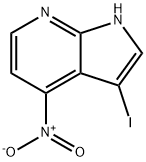 3-IODO-4-NITRO-7-AZAINDOLE 结构式